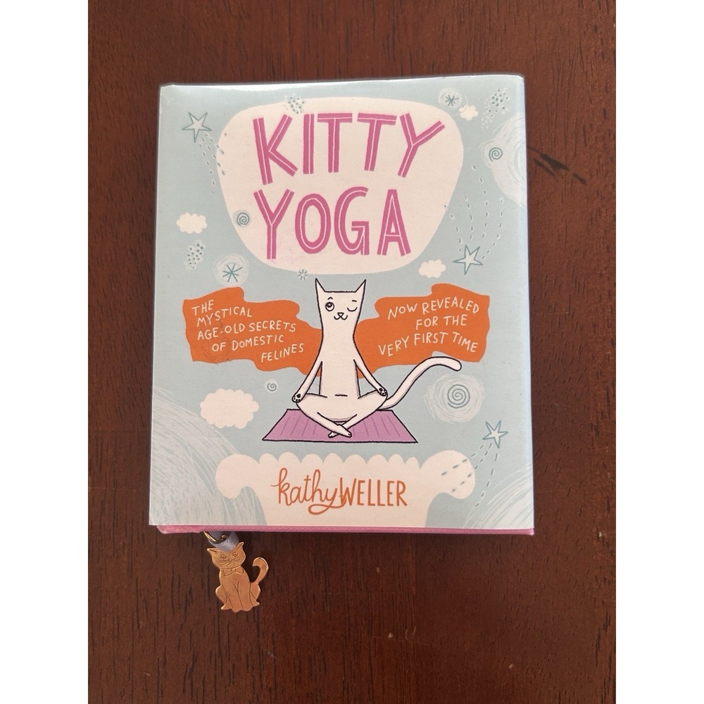 Kitty Yoga (mini book) - Hardcover, by Kathy Weller - Very Good